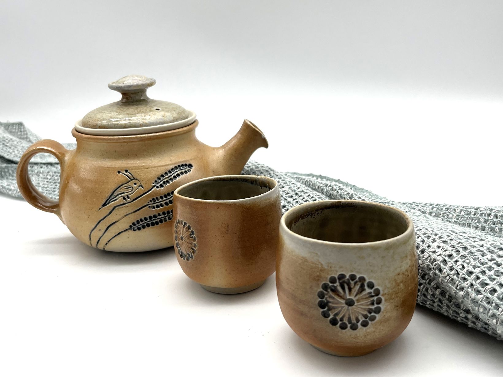 Set of teaware: teapot 0.4L + 2 teacups