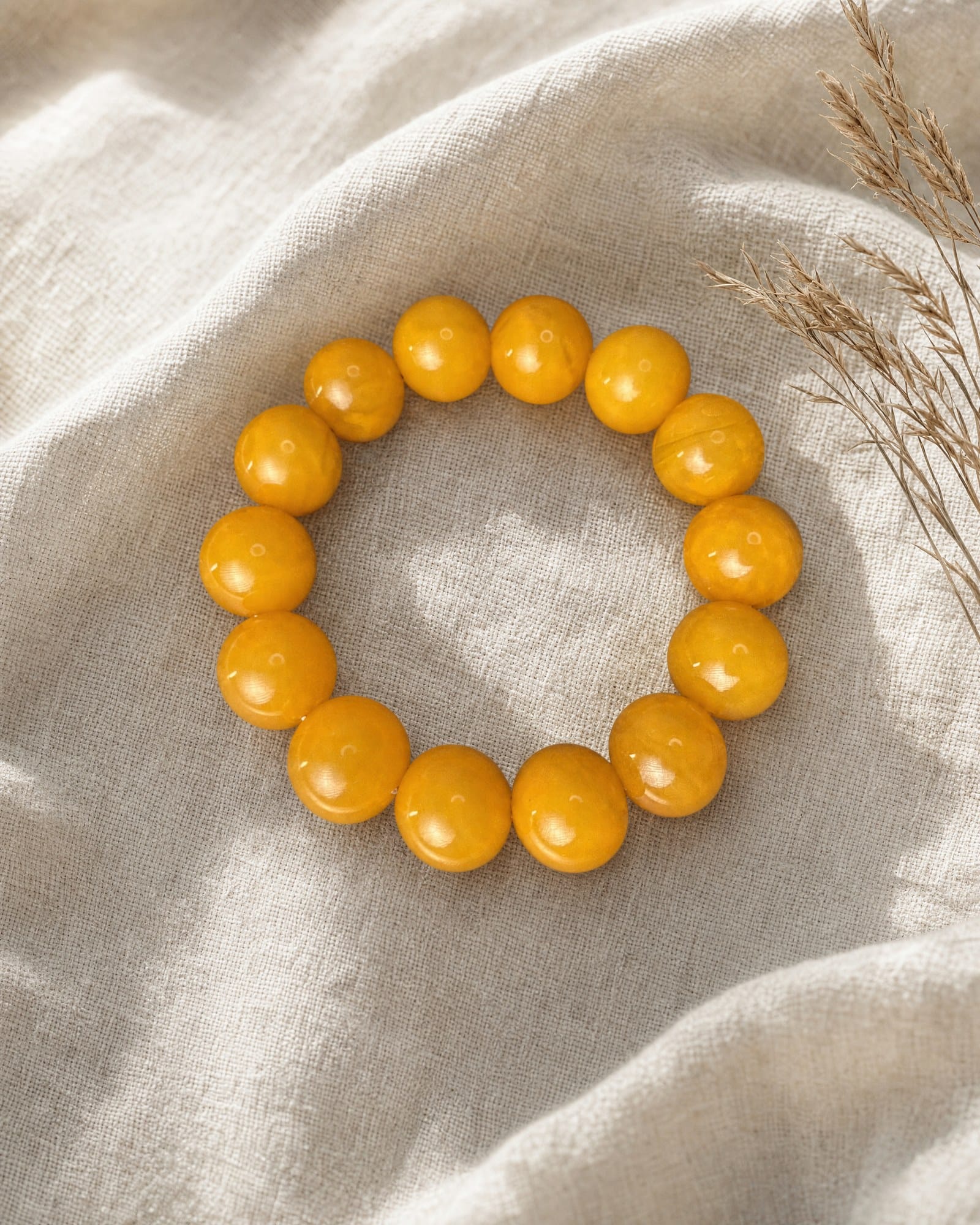 Rudens Bracelet · Antique Butterscotch Amber