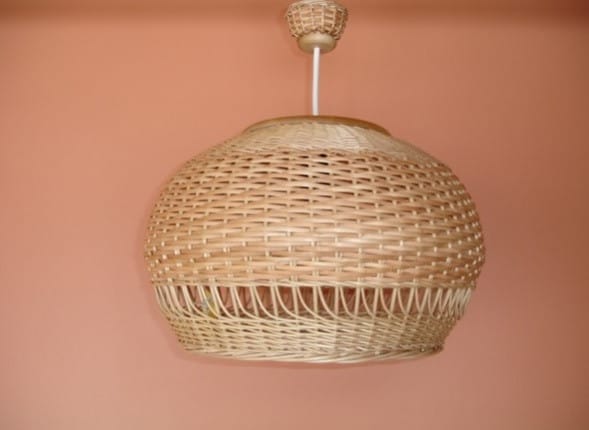 PL1 Wicker lamp