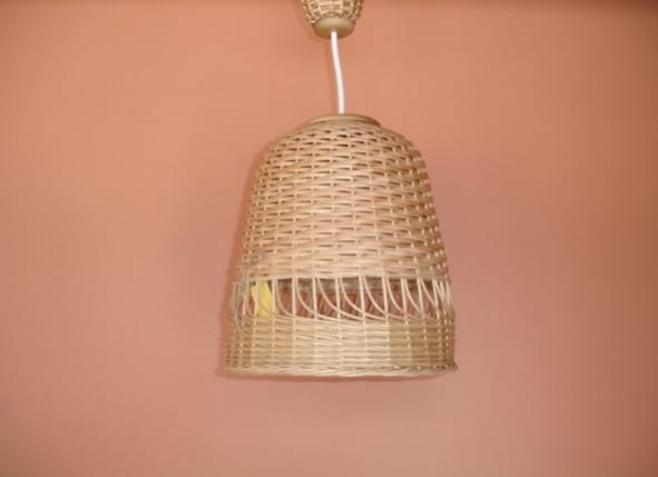 PL2 Wicker lamp