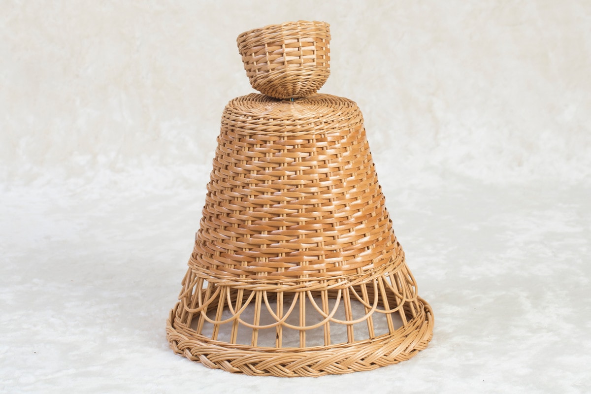 PL4 Wicker lamp