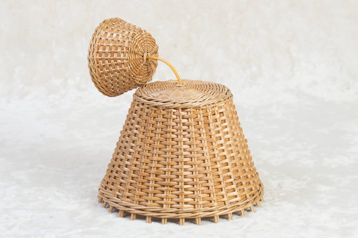 PL5 Wicker lamp