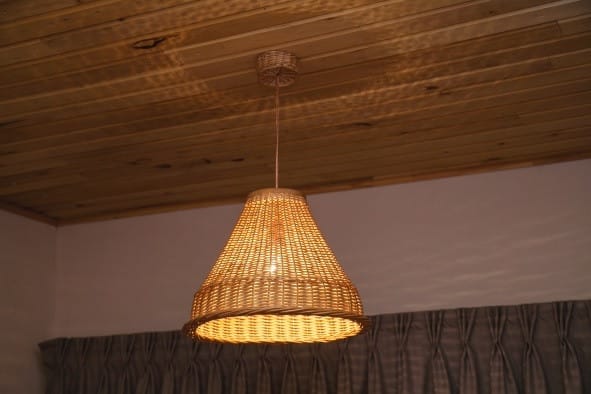 PL6 Wicker lamp