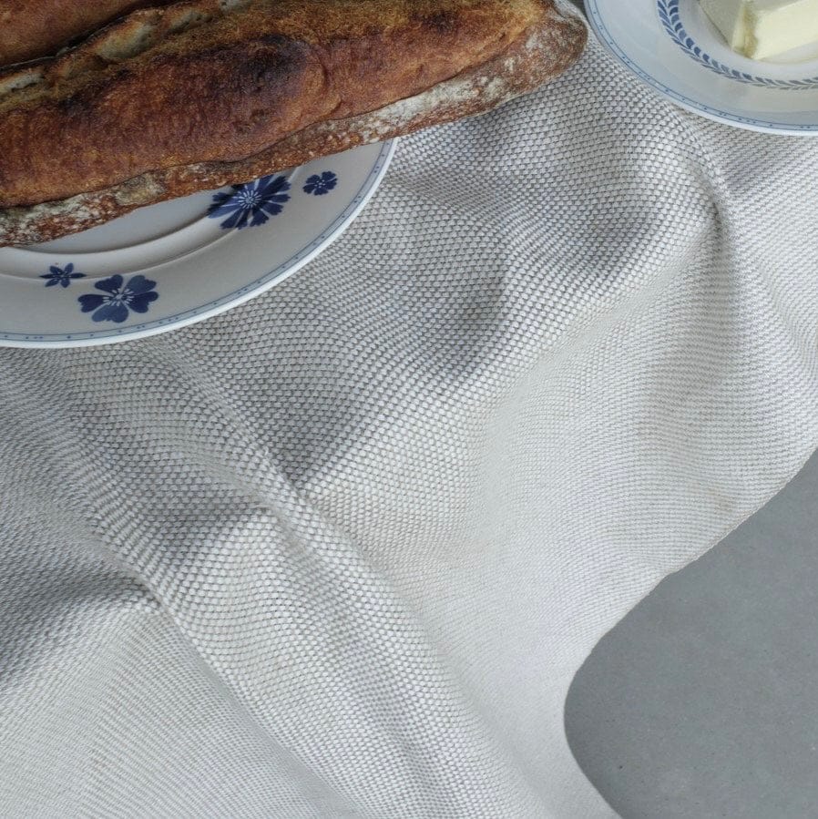 Linen table runner Plāce in natural 50x160 cm