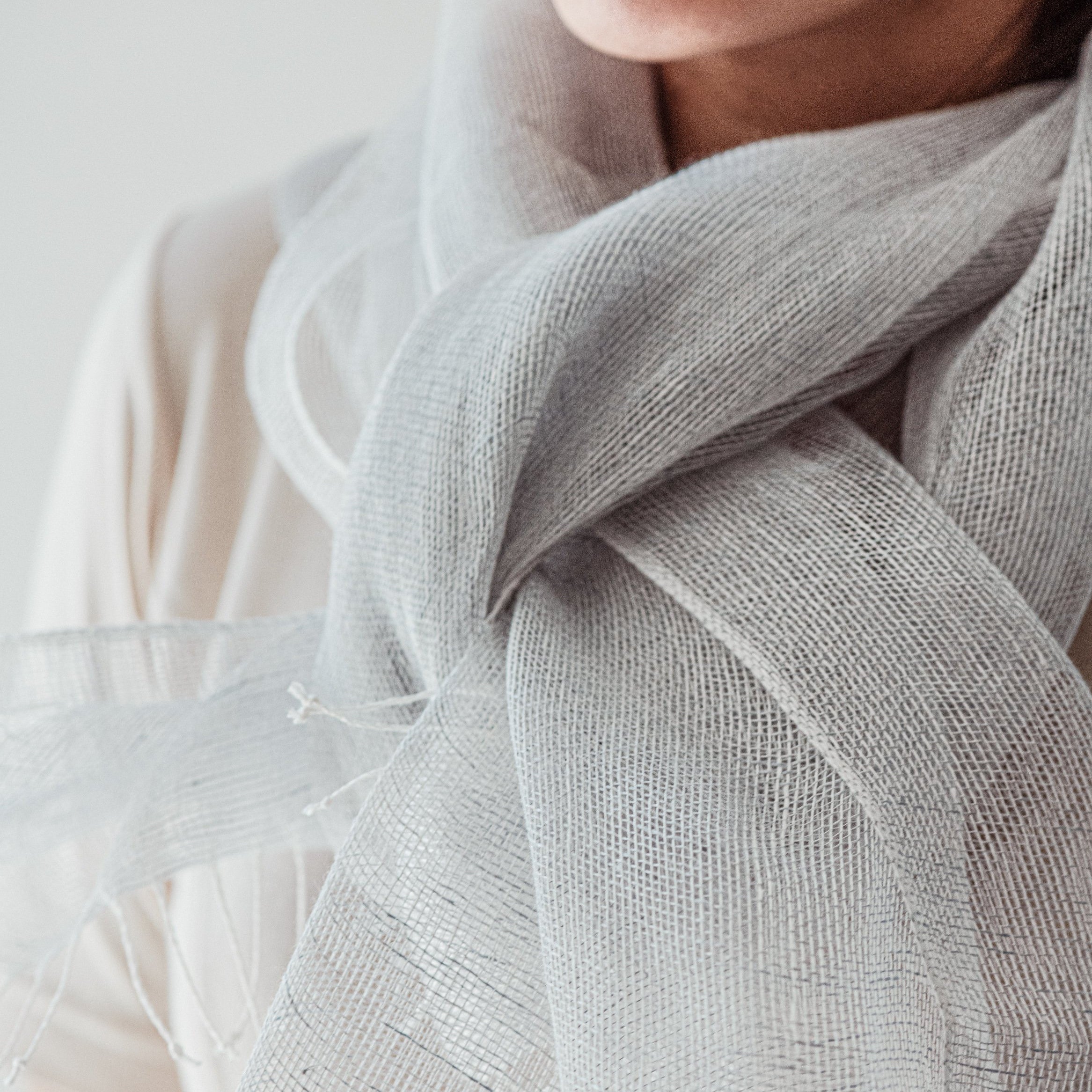 Linen scarf Tinita 70x200cm