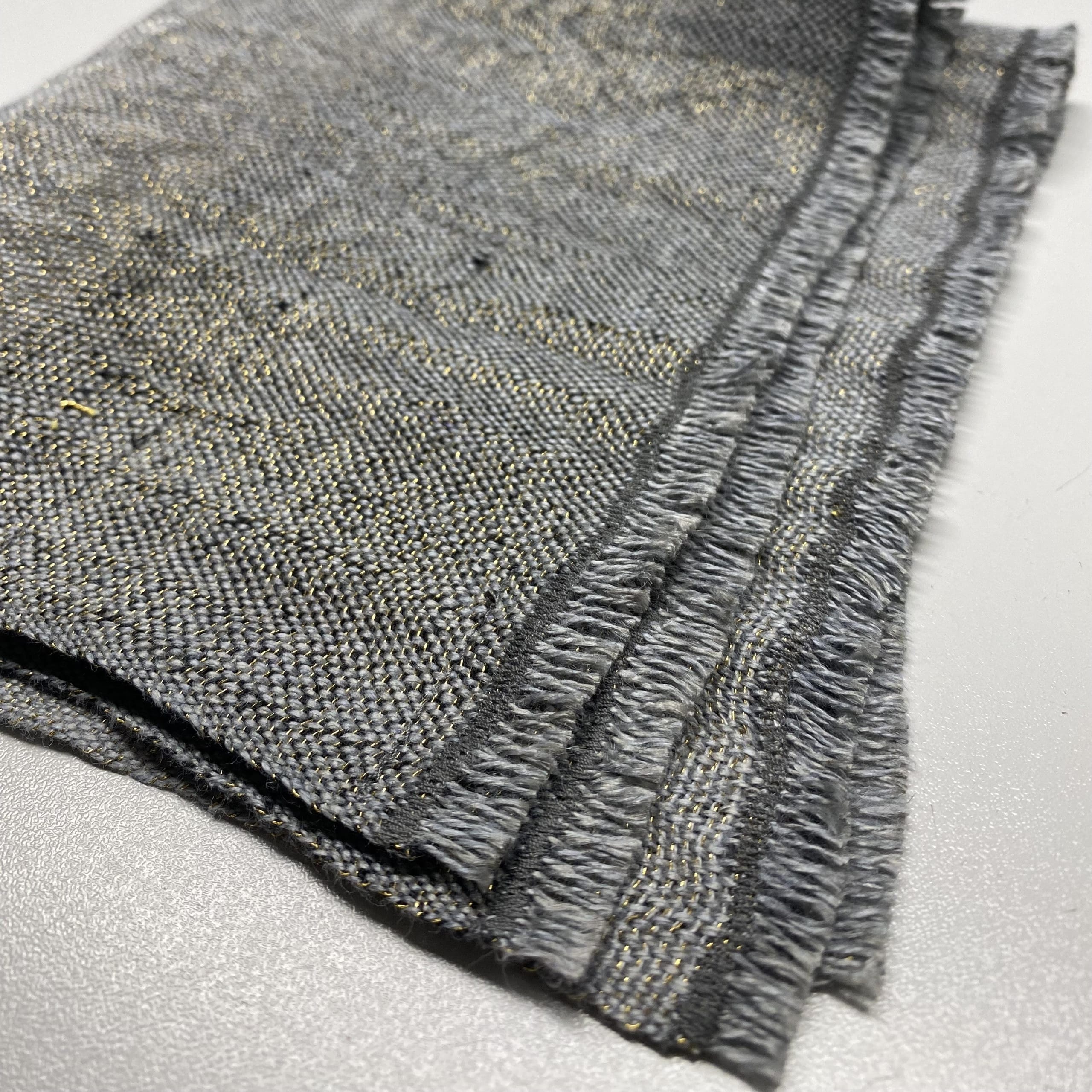Linen placemat Ieva in silver grey 40x30 cm