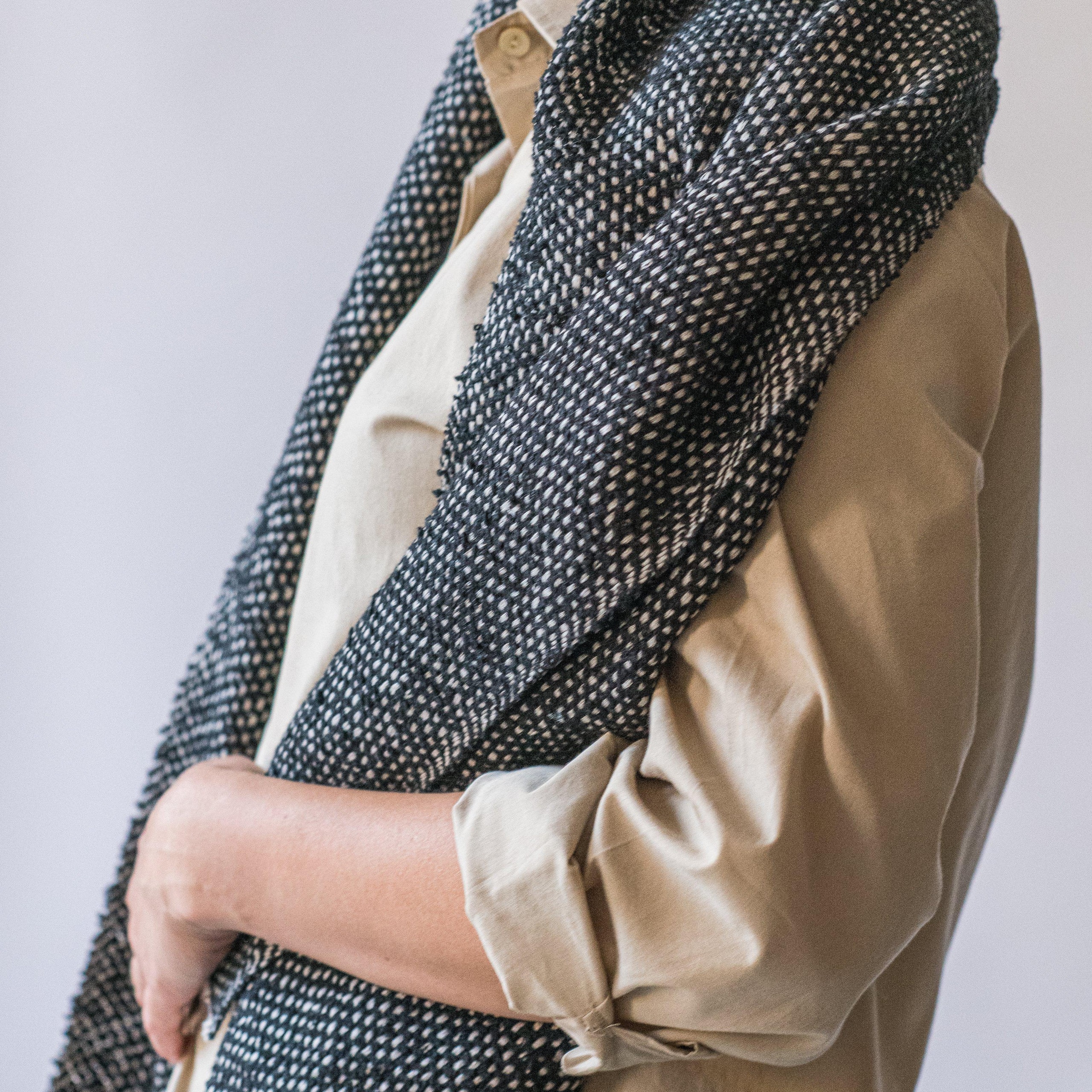 Linen scarf Plāce 55x200cm
