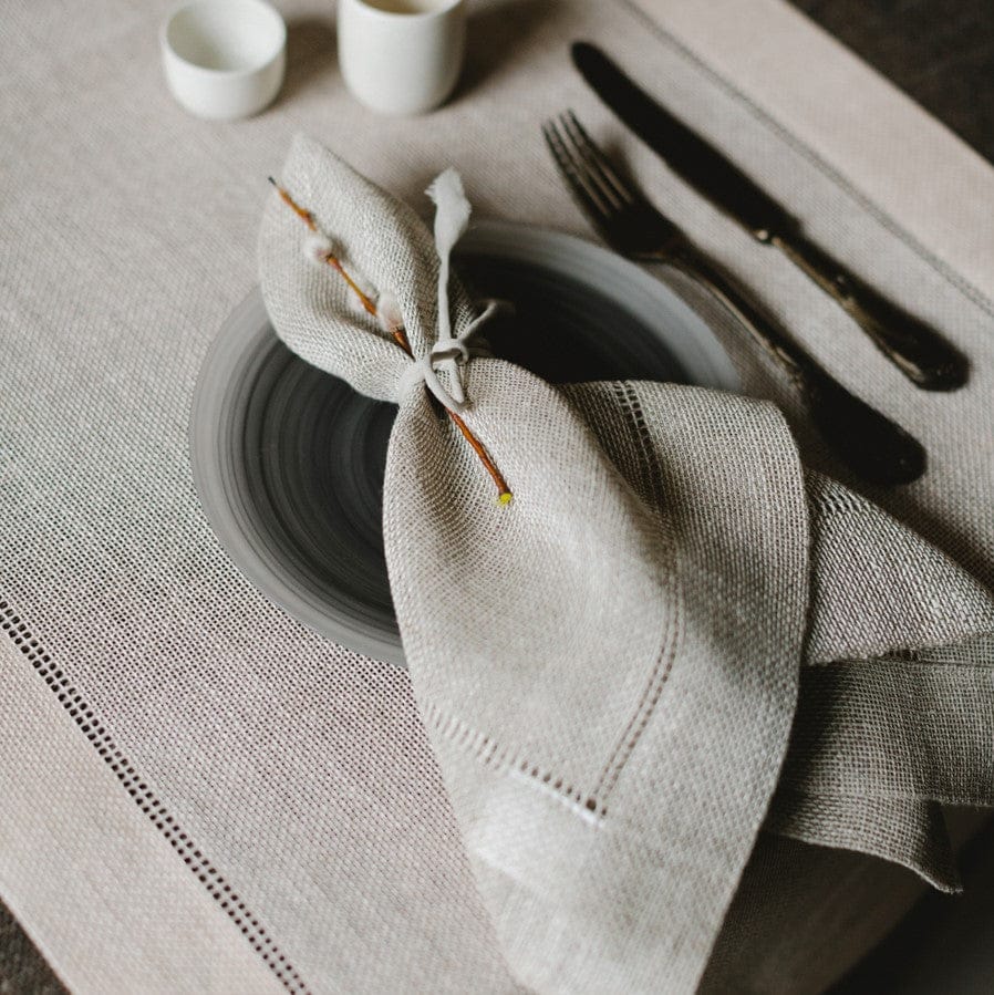 Linen napkin Transparent 50x50 cm