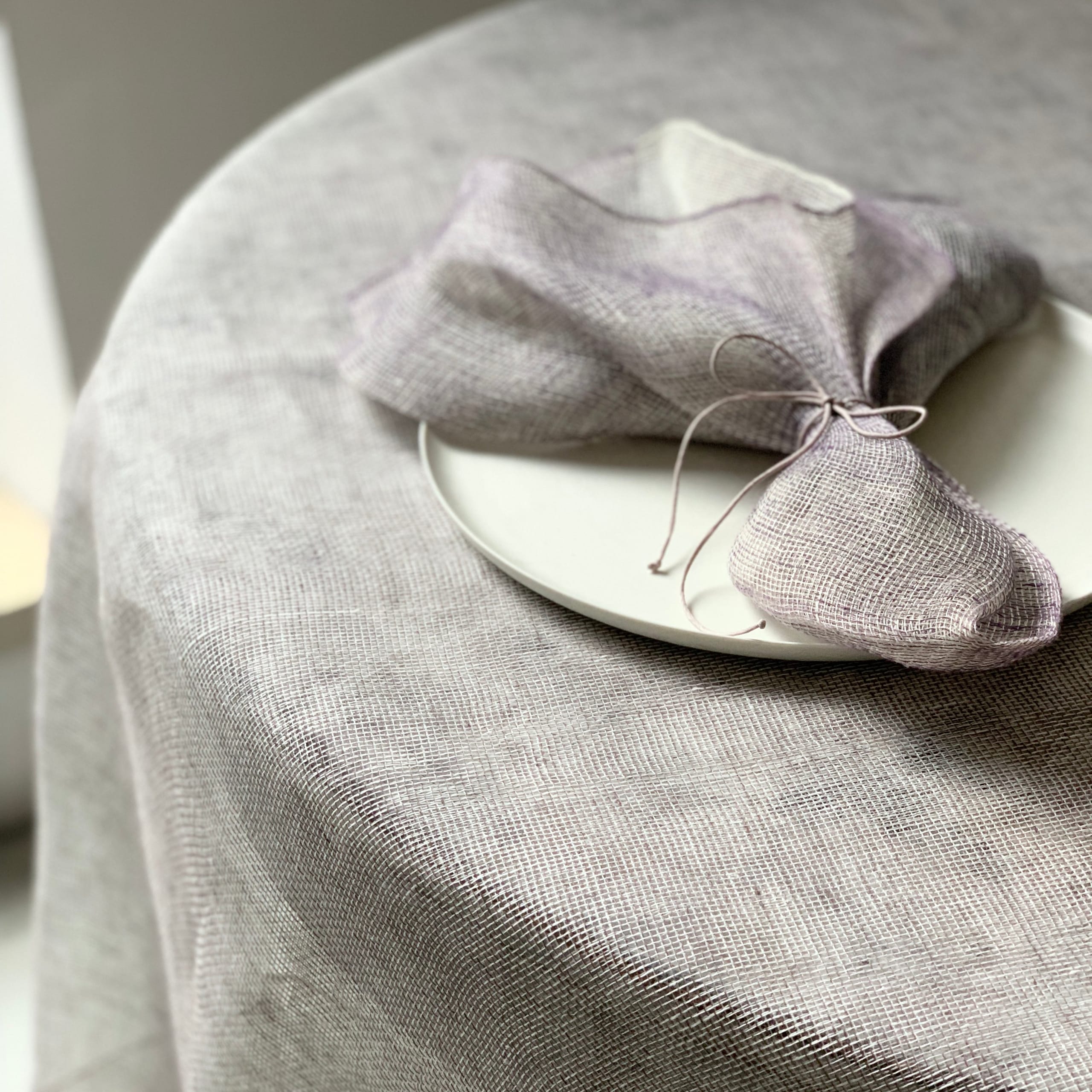 Double layer linen napkin 50x50 cm